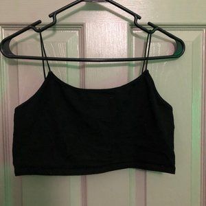 Black Crop Top
